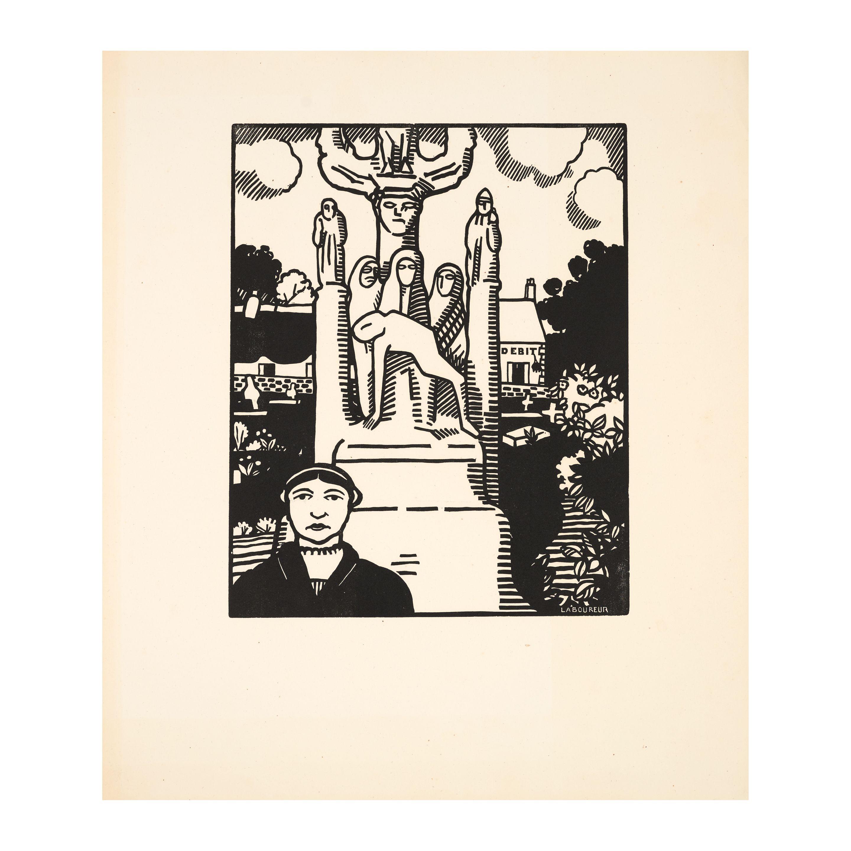 Jean-Emile Laboureur - Image bretonne, 1912-1914