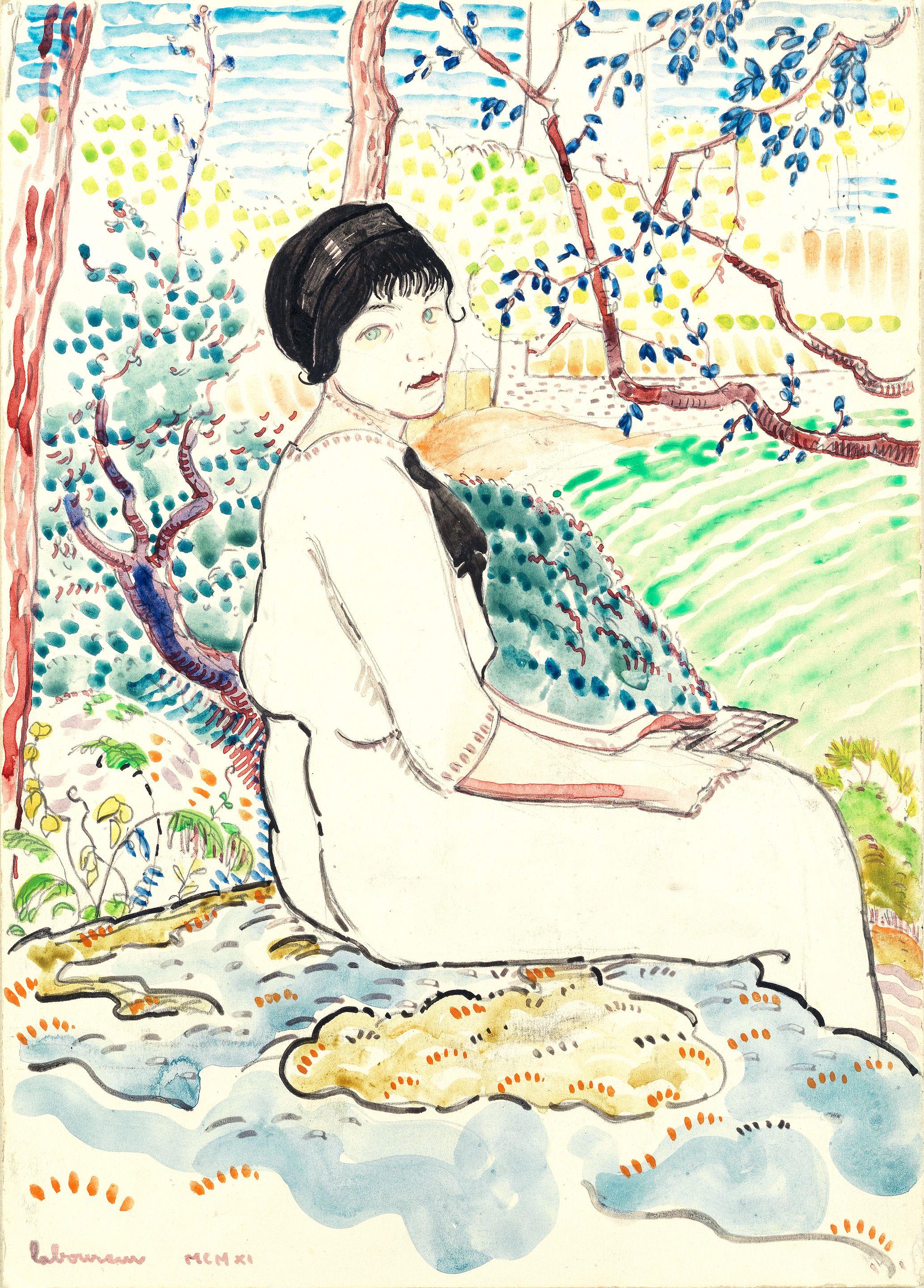 Jean-Emile Laboureur - La lettre