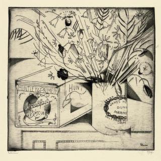 Jean-Emile Laboureur - Le Bouquet Champêtre (Laboureur 138)