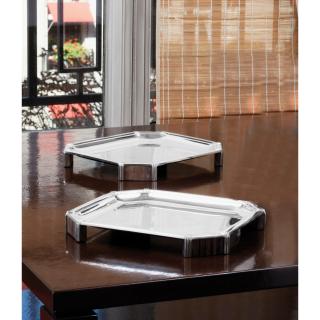 Jean Emile Puiforcat - Paire De Présentoirs, Modèle Bayonne Créé Vers 1924