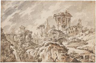 Jean Eric Rehn - The Temple of Vesta in Tivoli