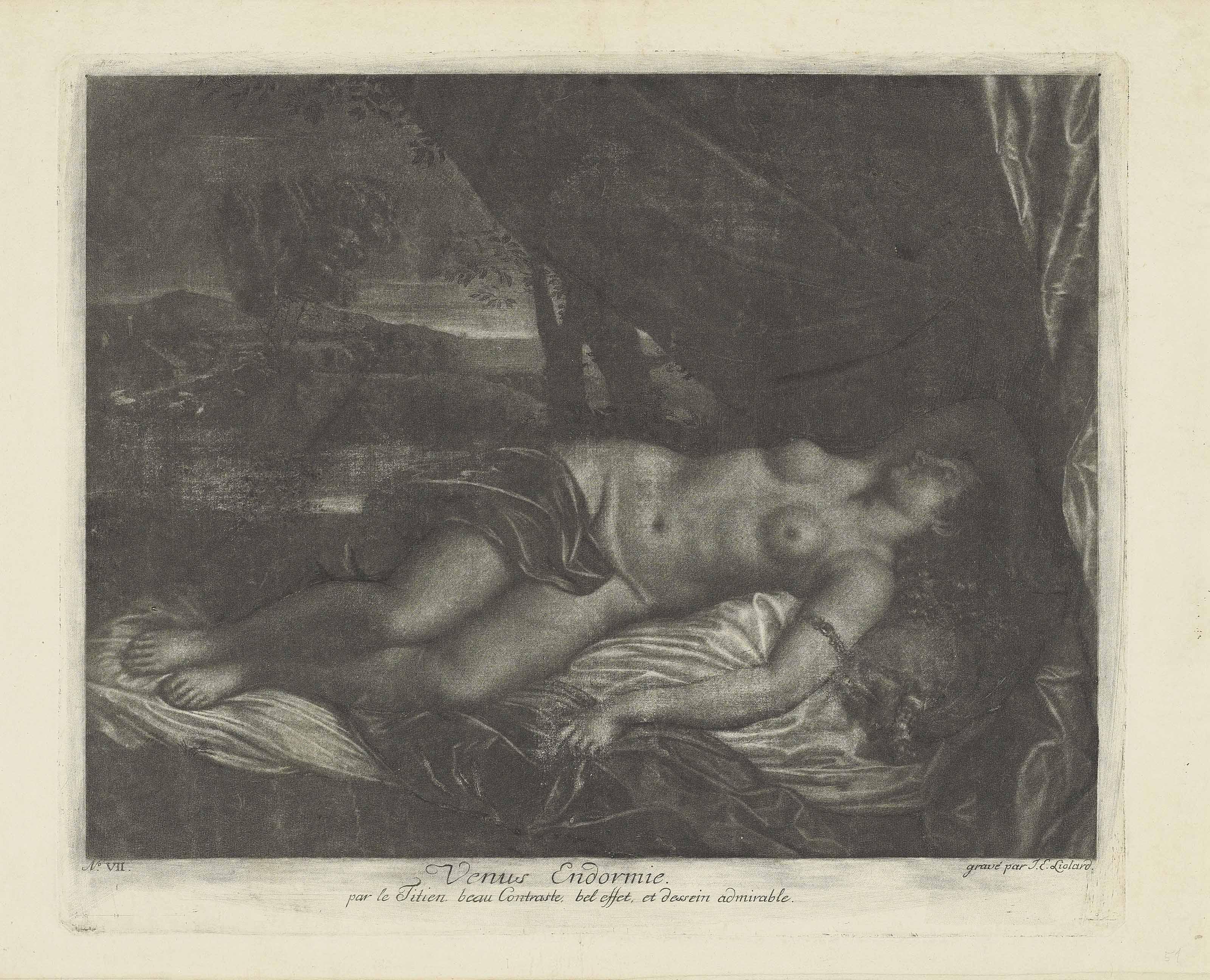 Jean-Etienne Liotard - La Vénus Endormie