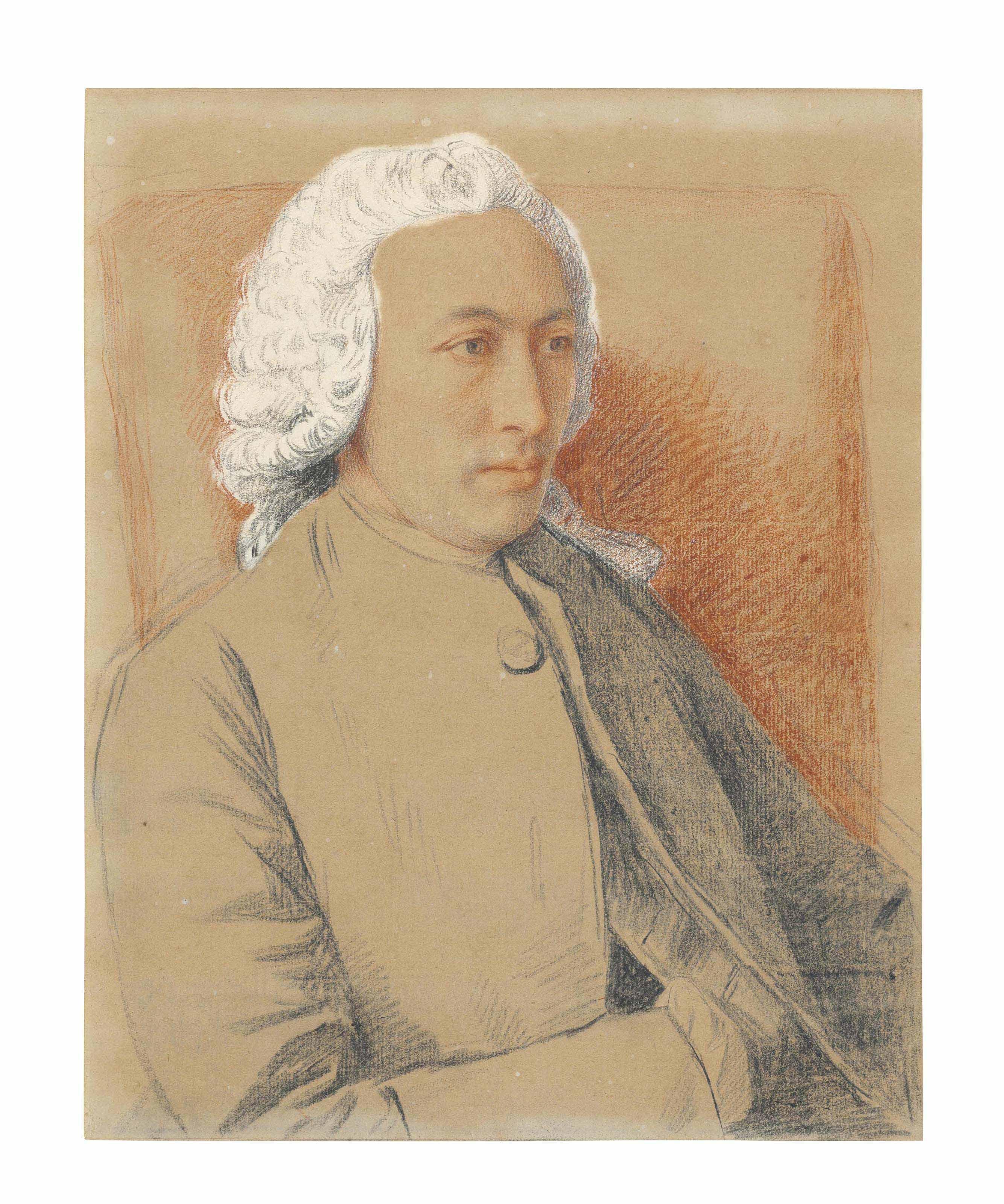 Jean-Etienne Liotard - Portrait du philosophe et naturaliste Charles Bonnet