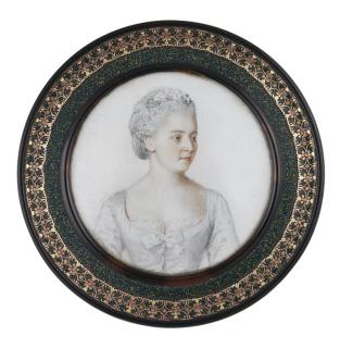 Jean-Étienne Liotard - Portrait Of Marie Grand, Née Silvestre (1721-1793), Circa 1750