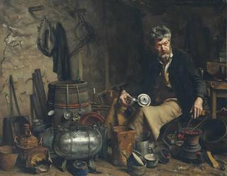 Jean-Eugene Buland - Le Rétameur