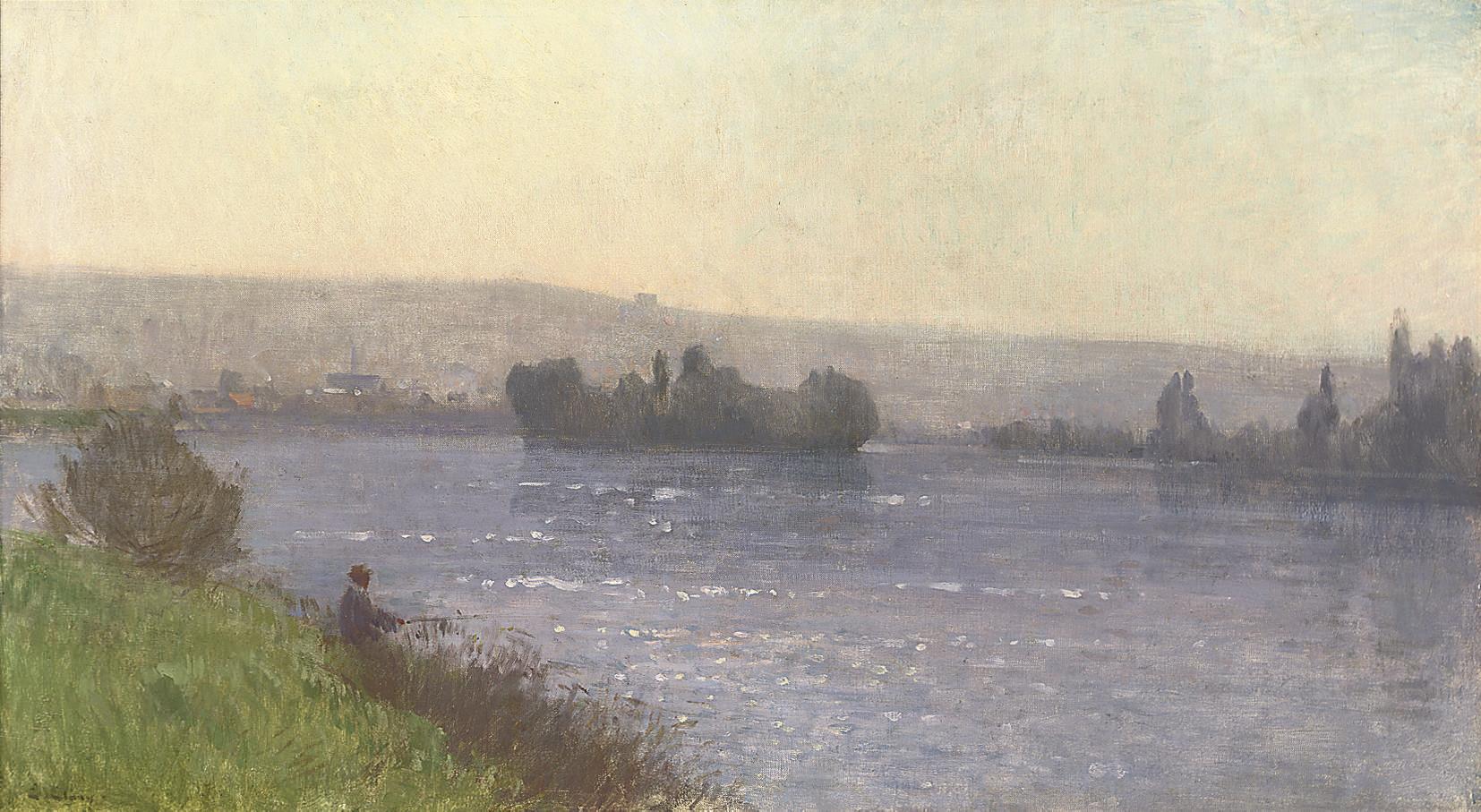 Jean Eugéne Clary - A summer day on the river