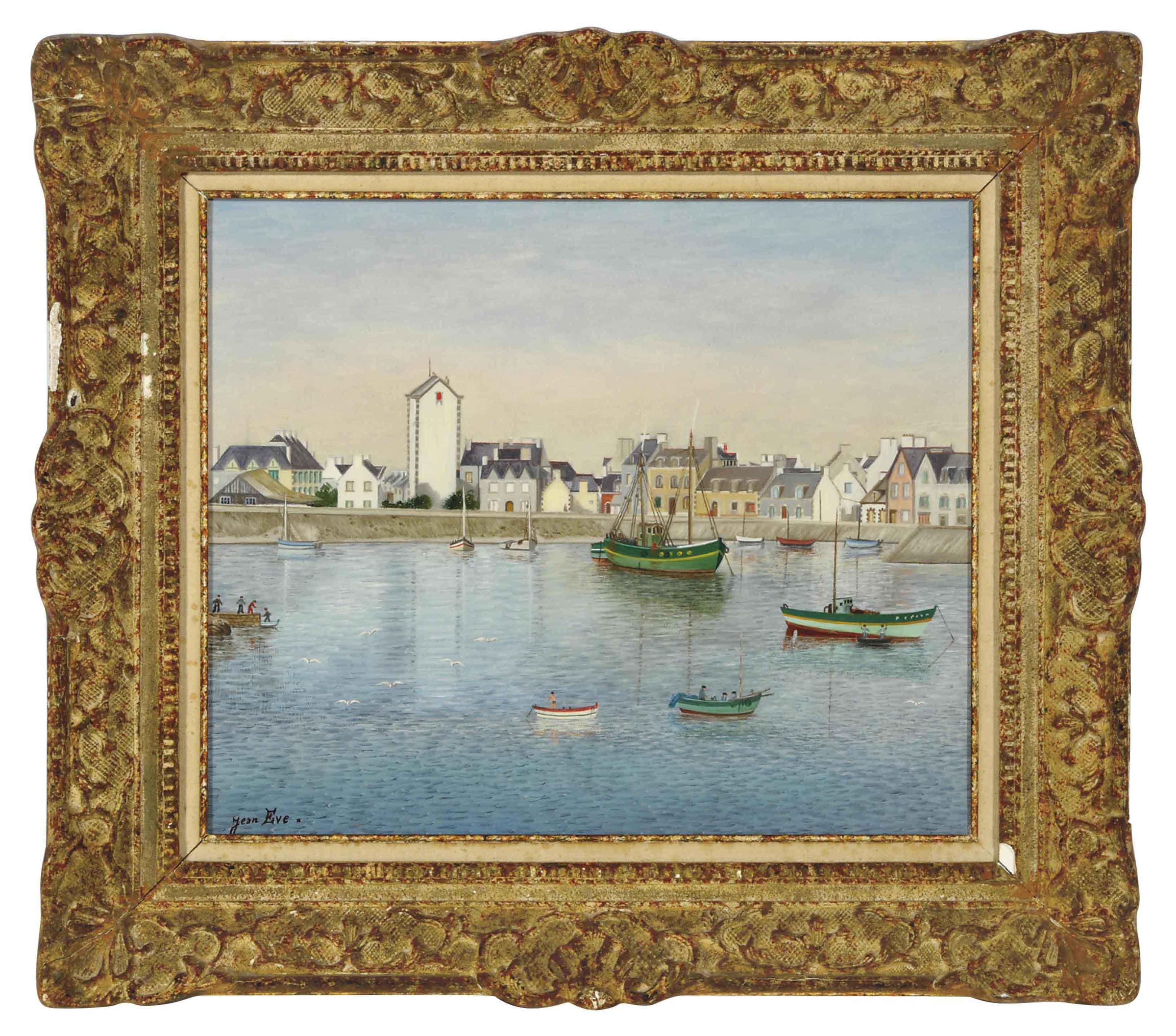 Jean Eve - Le Guilvinec: Fond du Port