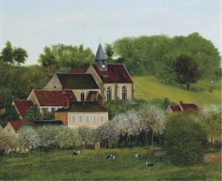 Jean Eve - Montreuil au printemps