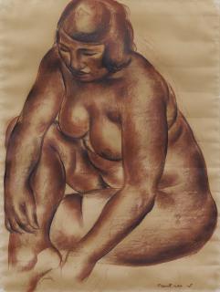 Jean Fautrier - Femme Nue