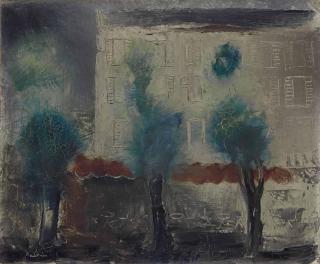 Jean Fautrier - La terrasse de café