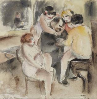 Jean Fautrier - Les nus au bordel