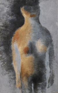 Jean Fautrier - Nu Debout À La Frange