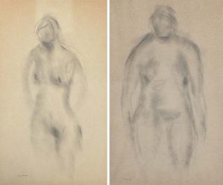 Jean Fautrier - Nu debout