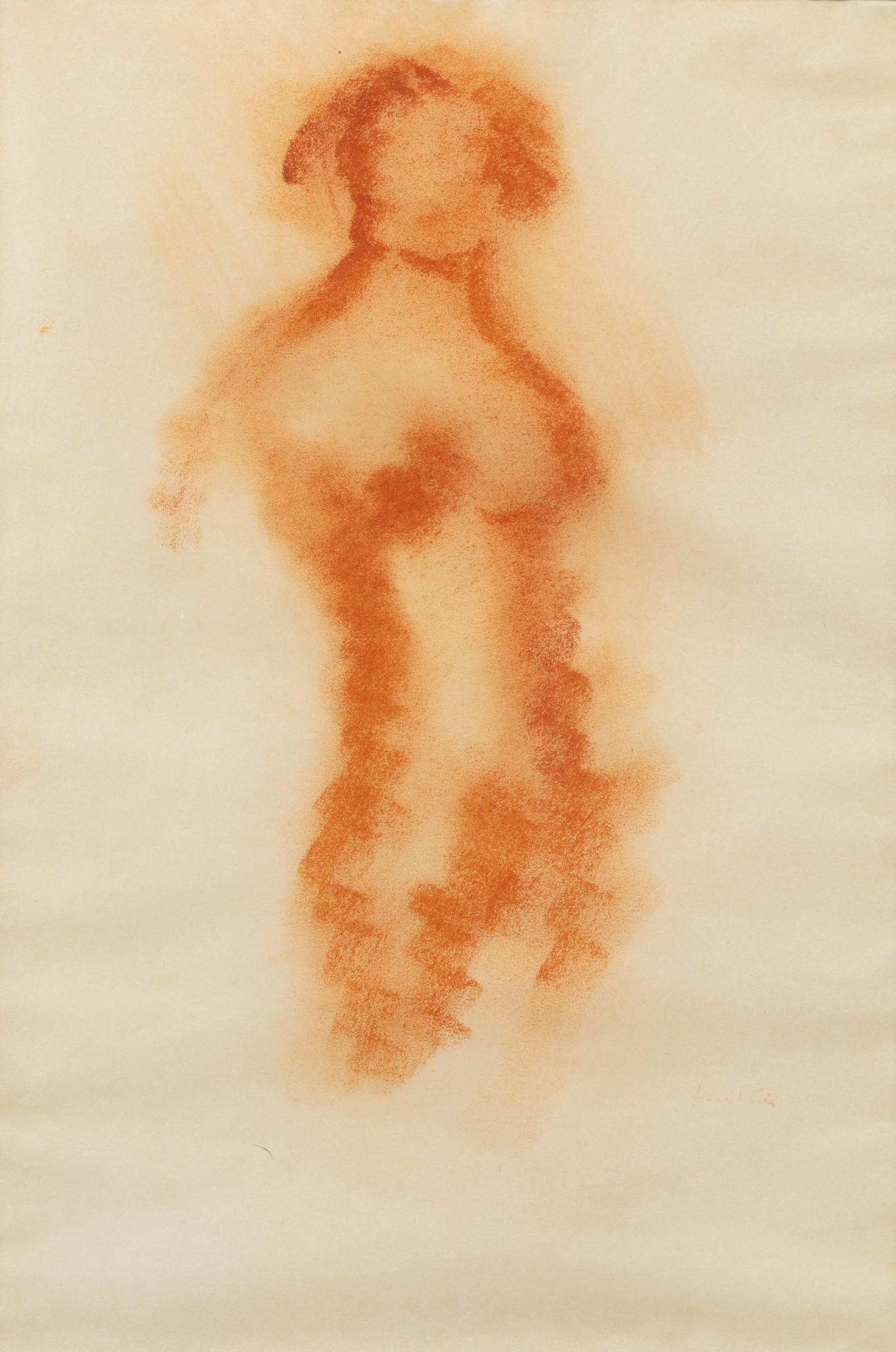 Jean Fautrier - Nude