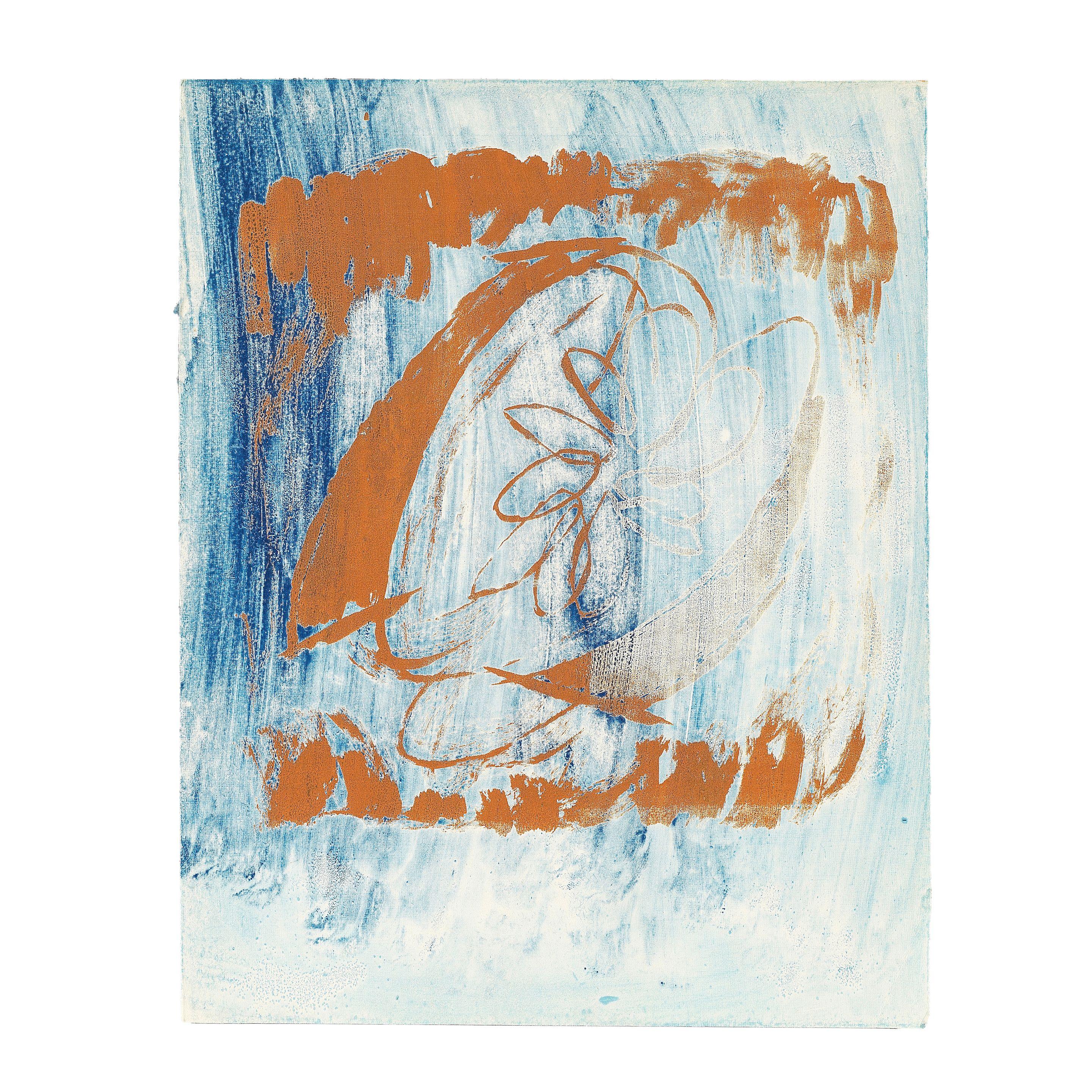 Jean Fautrier - Orange Coupée, 1950