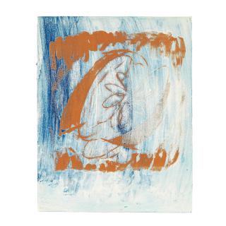 Jean Fautrier - Orange Coupée, 1950