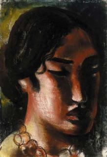 Jean Fautrier - Portrait de femme