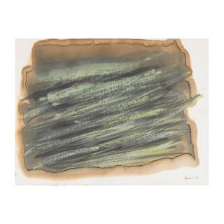 Jean Fautrier - Sans titre vert