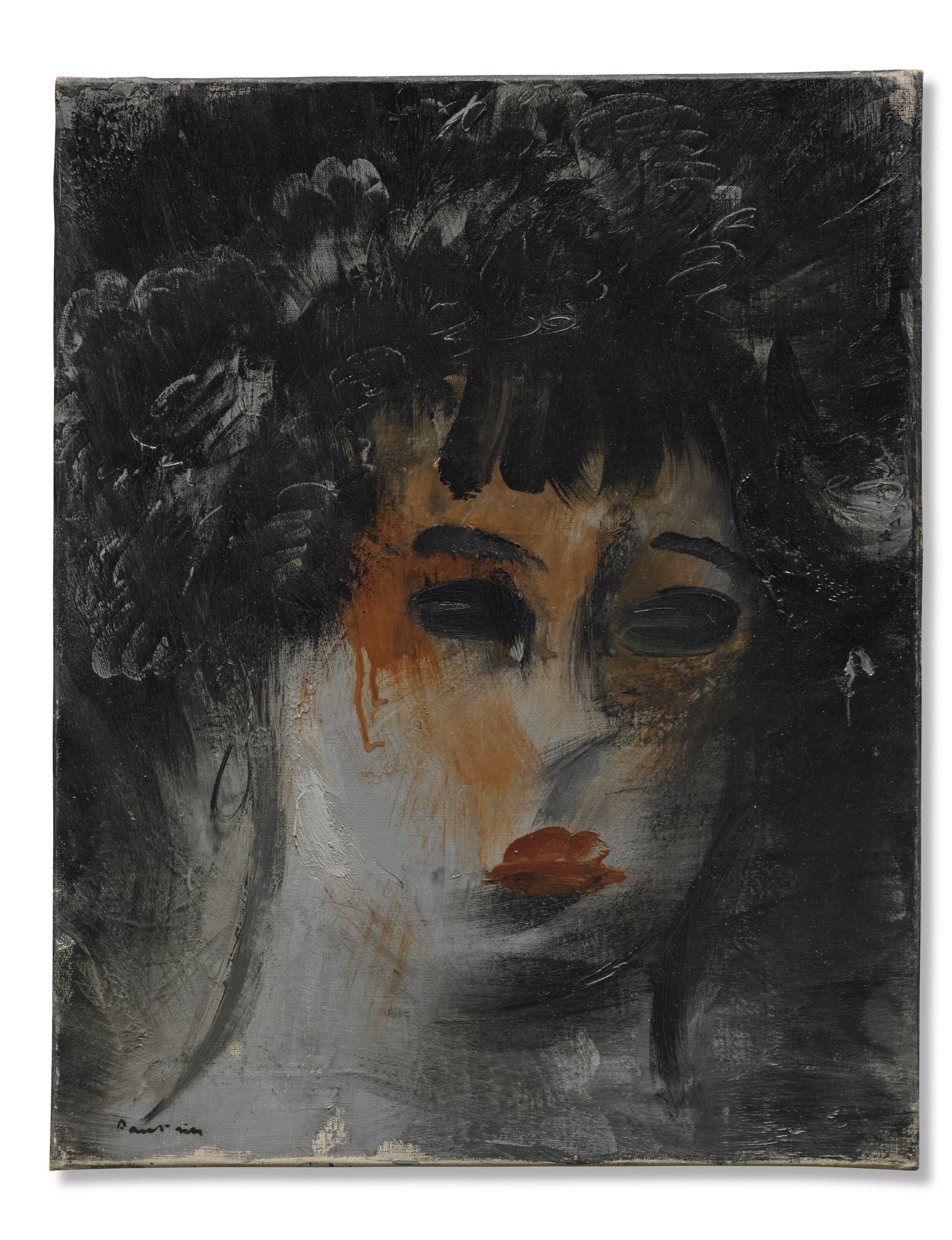 Jean Fautrier - Tête noire