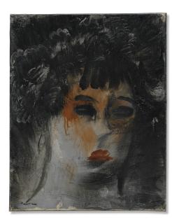 Jean Fautrier - Tête noire