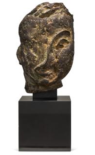 Jean Fautrier - Tête striée