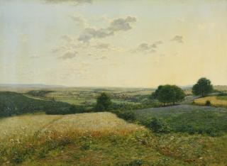 Jean-Ferdinand Monchablon - Oeuvre Xi. (Summer Landscape)