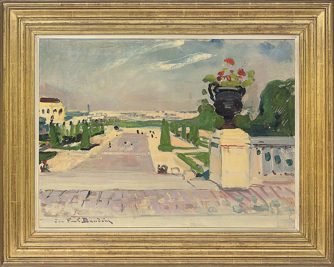 Jean-Franck Baudoin - Jardin Du Palais De Chaillot, Paris