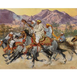 Jean-François Arrigoni Neri - French Les Cavaliers De L\'Atlas