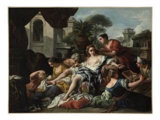 Jean-François de Troy - Bathsheba at her toilet