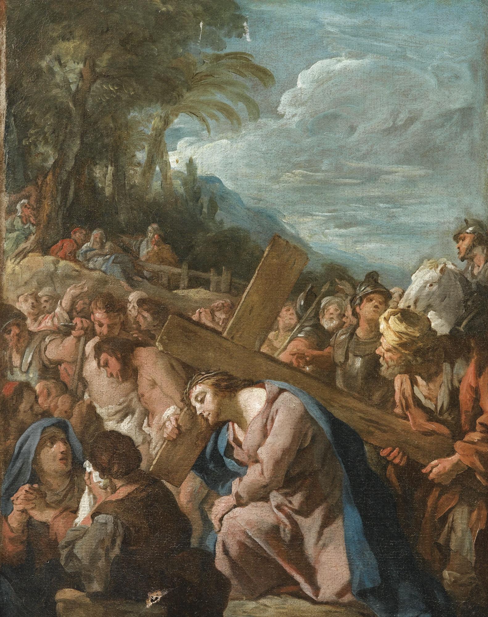 Jean-François De Troy - Le Portement De Croix
