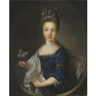 Jean-François De Troy - Portrait Of Princess Luisa Maria Theresa Stuart (1692-1712)
