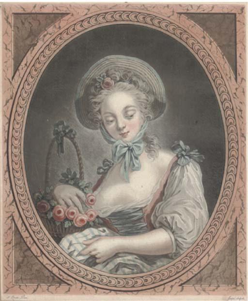 Jean Francois Janinet - La Compagne de Pomme; and L\'aimable Paysanne