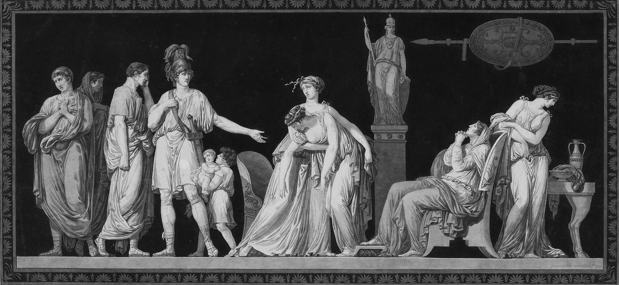 Jean François Janinet - La constance de Coriolan (Die Standhaftigkeit des Coriolan).