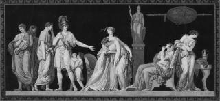 Jean François Janinet - La constance de Coriolan (Die Standhaftigkeit des Coriolan).