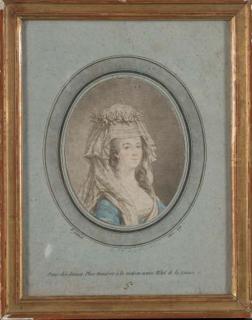 Jean-Francois Janinet - Portrait de Femme