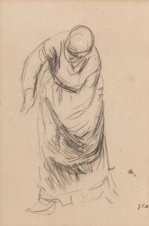 Jean-François Millet - A study of a sower