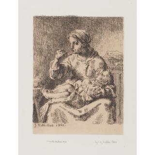 Jean-François Millet - La bouillie