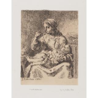 Jean-François Millet - La bouillie