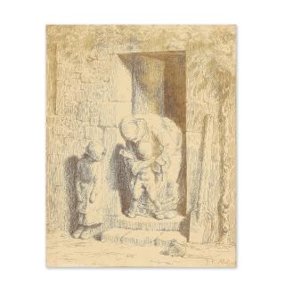 Jean-Francois Millet - La Précaution Maternelle, 1862