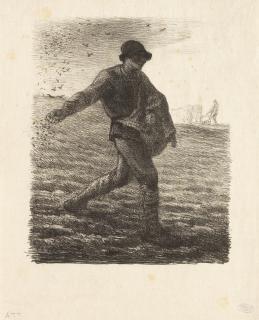Jean-François Millet - Le Semeur 2