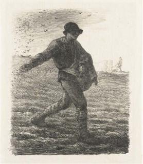 Jean-Francois Millet - Le Semeur (D. 22)
