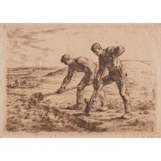 Jean-François Millet - Les bêcheurs (The Diggers)