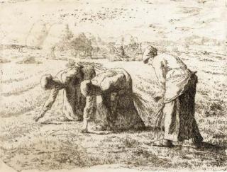 Jean Francois Millet - Les Glaneuses (Delteil 12)
