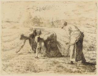 Jean-Francois Millet - Les Glaneuses (Delteil 12)
