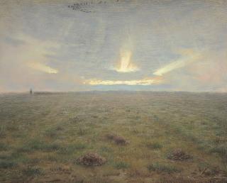 Jean-François Millet - L\'Horizon (La plaine)