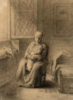 Jean-François Millet - Maternité