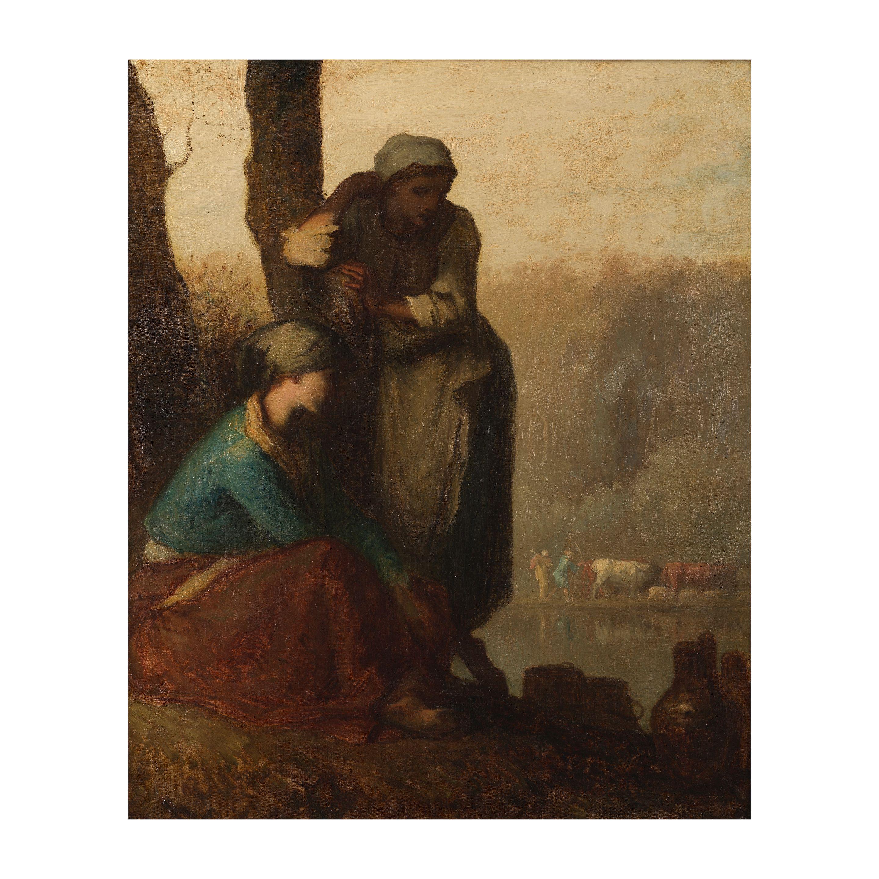 Jean-Francois Millet - Paysannes au repos