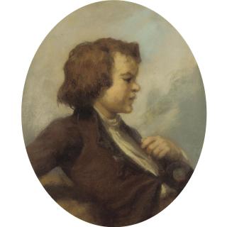 Jean-François Millet - Portrait Of A Young Boy