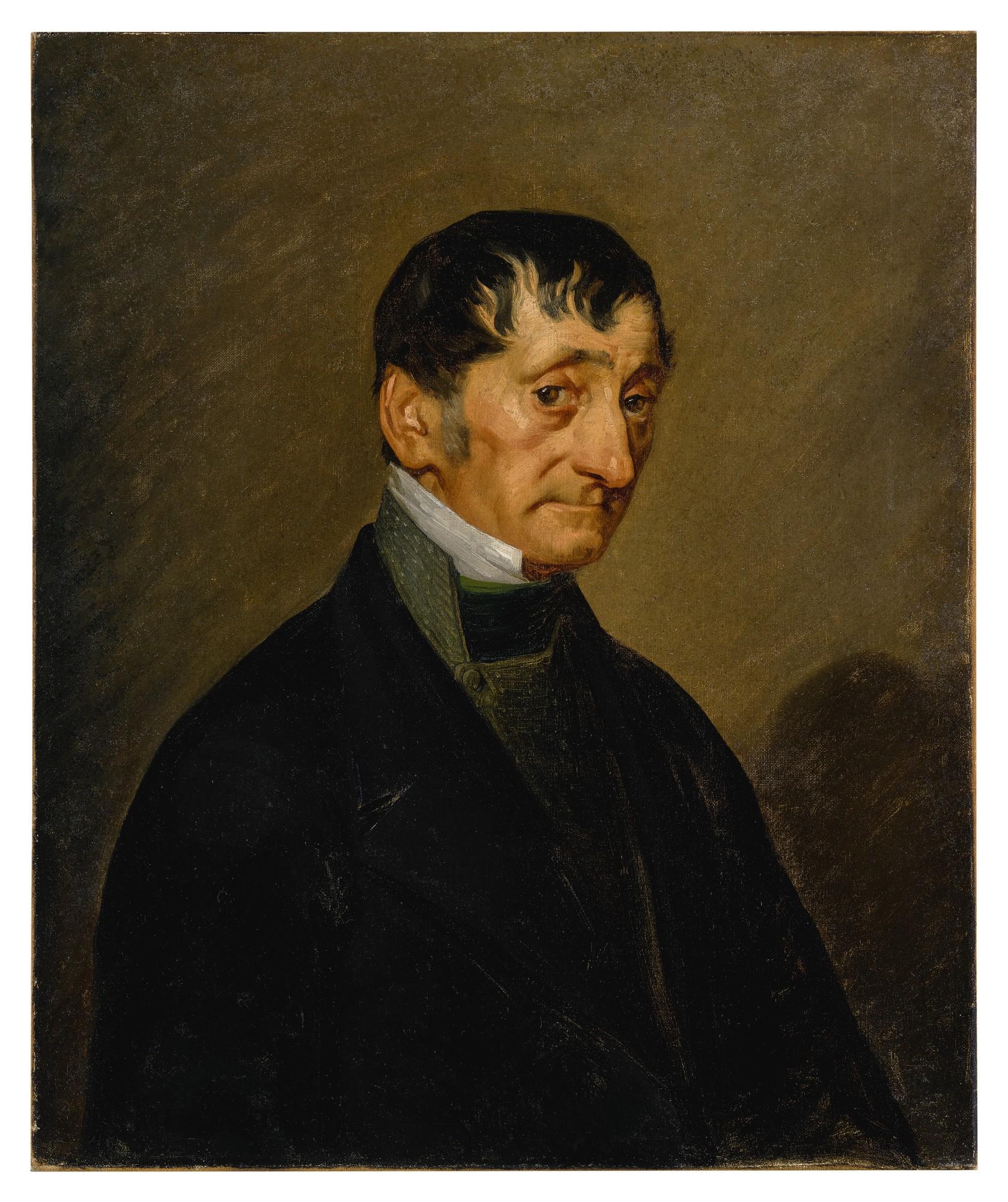 Jean-François Millet - Portrait Of Guillaume Roumy, Uncle Of Pauline Ono