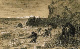 Jean-François Millet - Ramasseurs De Varech